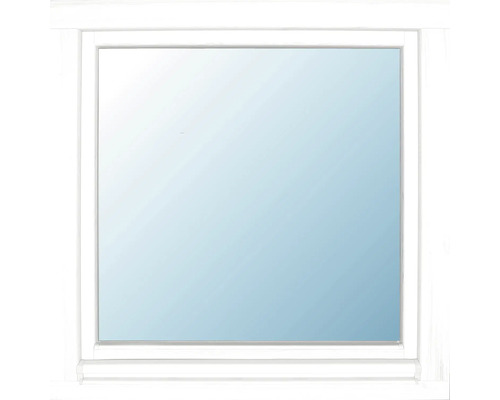 Enkelvoudig houten raam ARON Renova, grenen, gelakt RAL 9016 wit, 1000x750 mm, DIN links