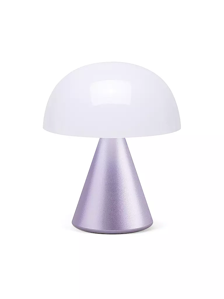LEXON LED Lampe MINA M 11cm Silver silber