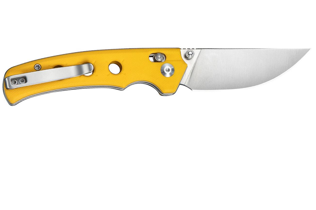 Civivi Noctis C24020C-2 Satin Nitro-V, Yellow G10, zakmes