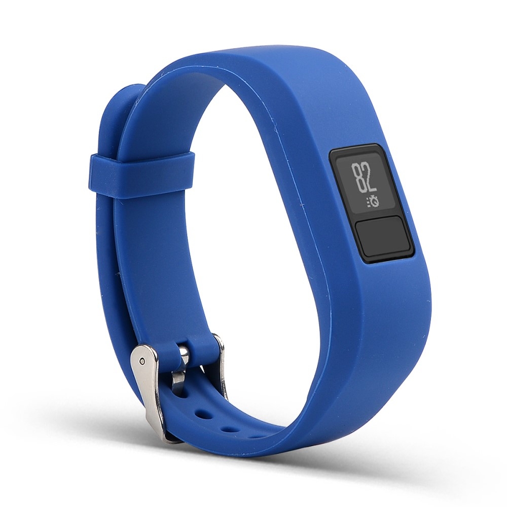 (Gr. L) Garmin Vivofit 3 Ersatz Silikon Sport Armband (Gelenkumfang: 170-220mm) - Dunkelblau