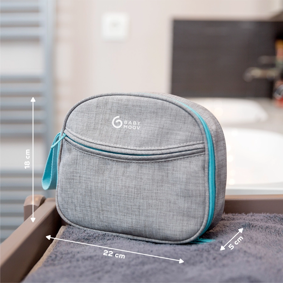 babymoov Babypflege-Set Smokey aqua