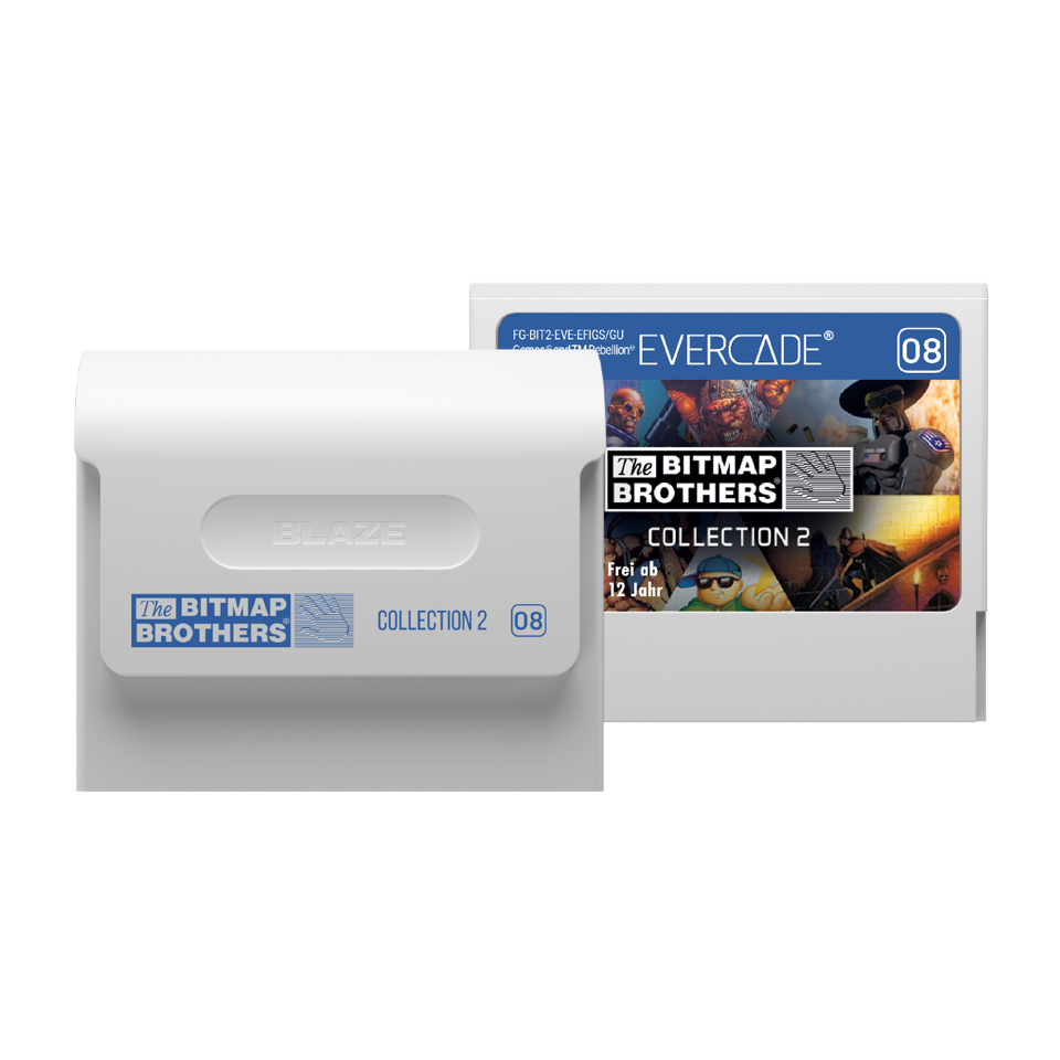 Blaze Evercade Bitmap Brothers Collection 2- BLAZE TAB Plus