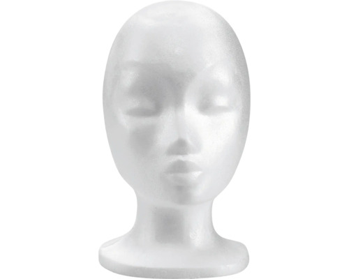 Piepschuimhoofd meisje 28 cm