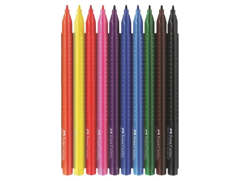 Tusser Faber-Castell Grip Colour 10 stk. ass. farver