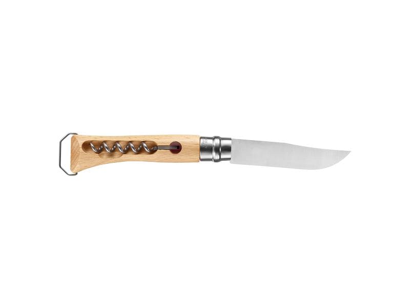 opinel Taschenmesser N°10 corkscrew knife & Bottle Opener Messer mit Korkenzieher und Flaschenöffner