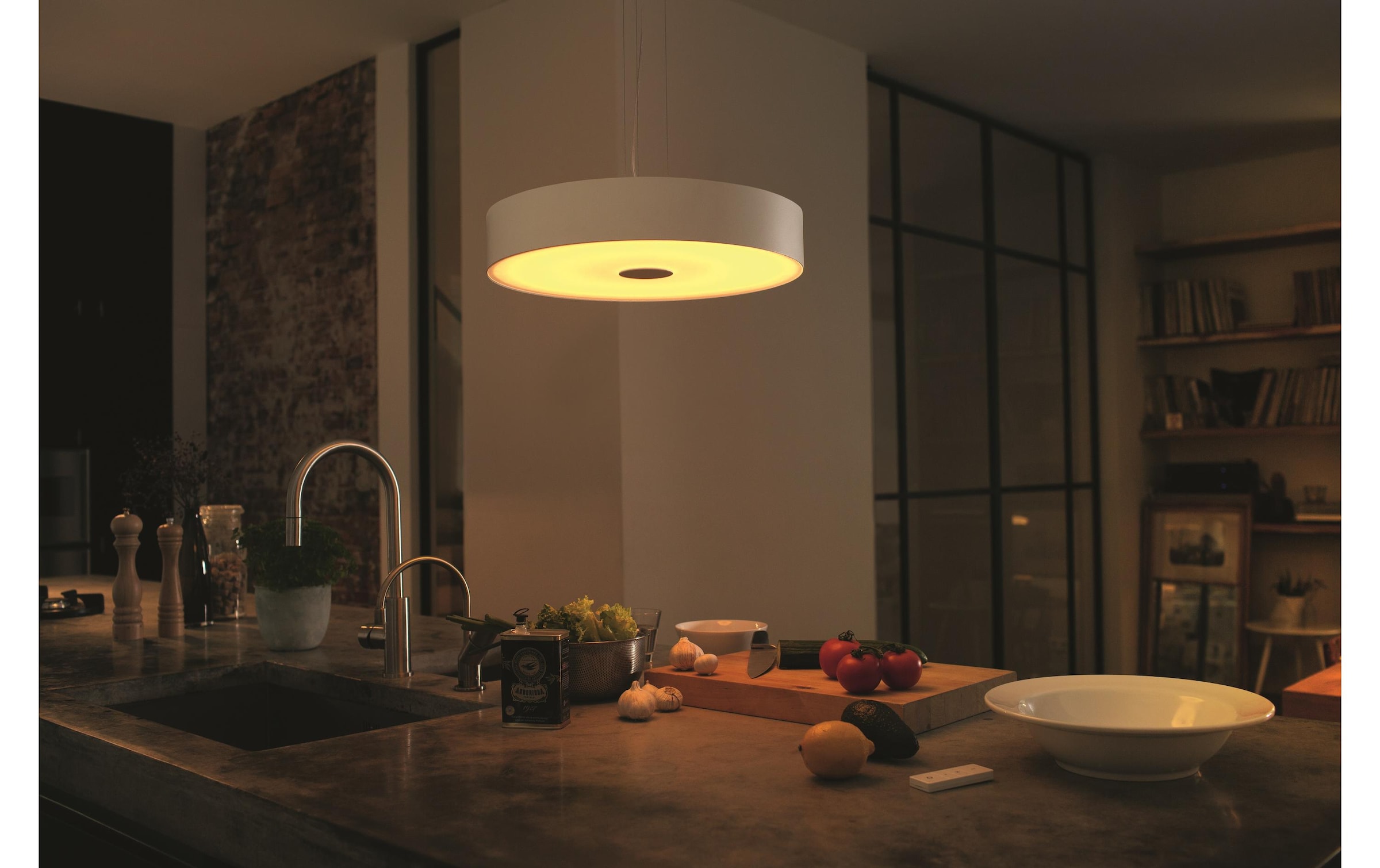 Philips Hue Pendelleuchte »Hue Pendelleuchte White« Neutralweiss | Tageslichtweiss | Warmweiss