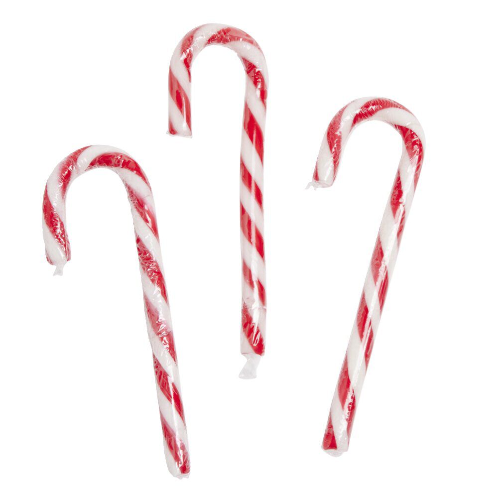 Bonbonnière de Noël avec sucres d'orge Ø13xH18 cm