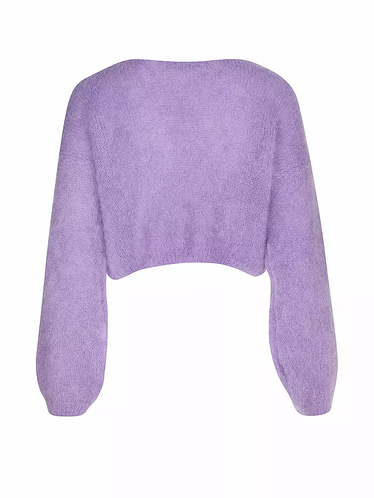 AMERICAN DREAMS Cardigan Cropped Fit CORNELIA lila