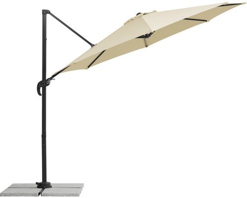 Schneider Rhodos Junior parasol Ø 300 cm naturel