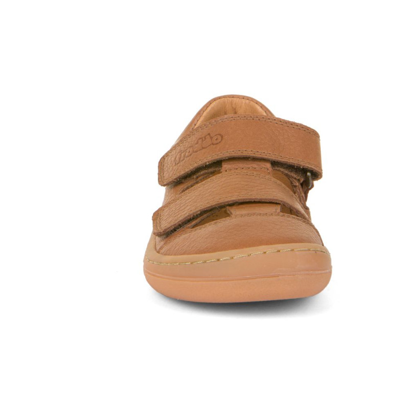 Froddo Froddo Barefoot Sandales Deux Scratchs Cognac