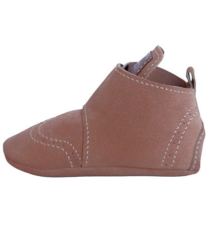 Petit La Busch Leder-Krabbelschuhe - Light Rosa