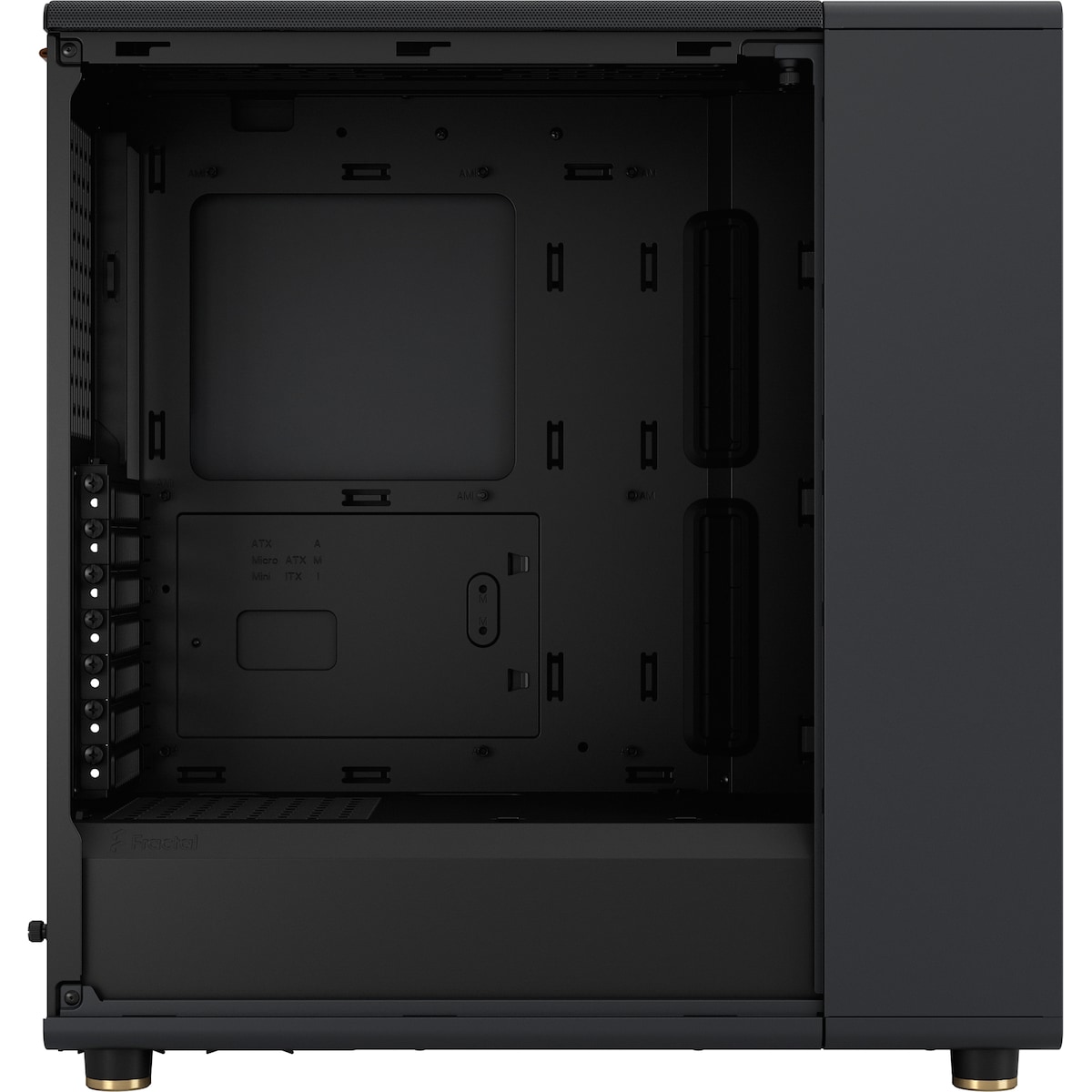 Fractal Design North ATX PC kabinett (sort/vindu)