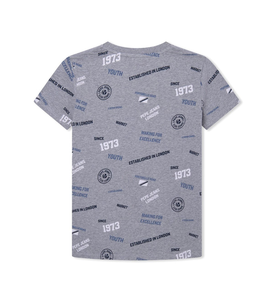 Camiseta cinza Theo da Pepe Jeans