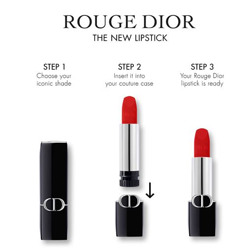 Dior Rouge Dior The Refill Velvet Lipstick Refill, 200 Nude Touch