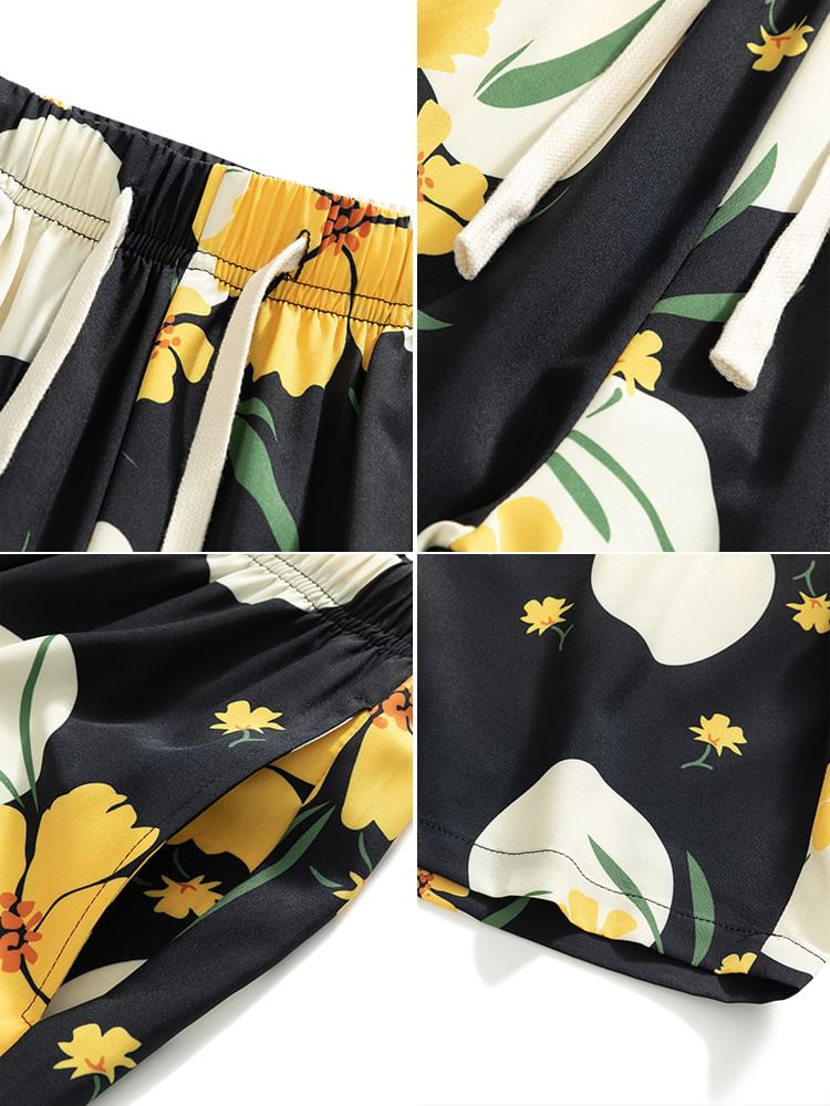 Soulcity - Shorts met trekkoord in de taille