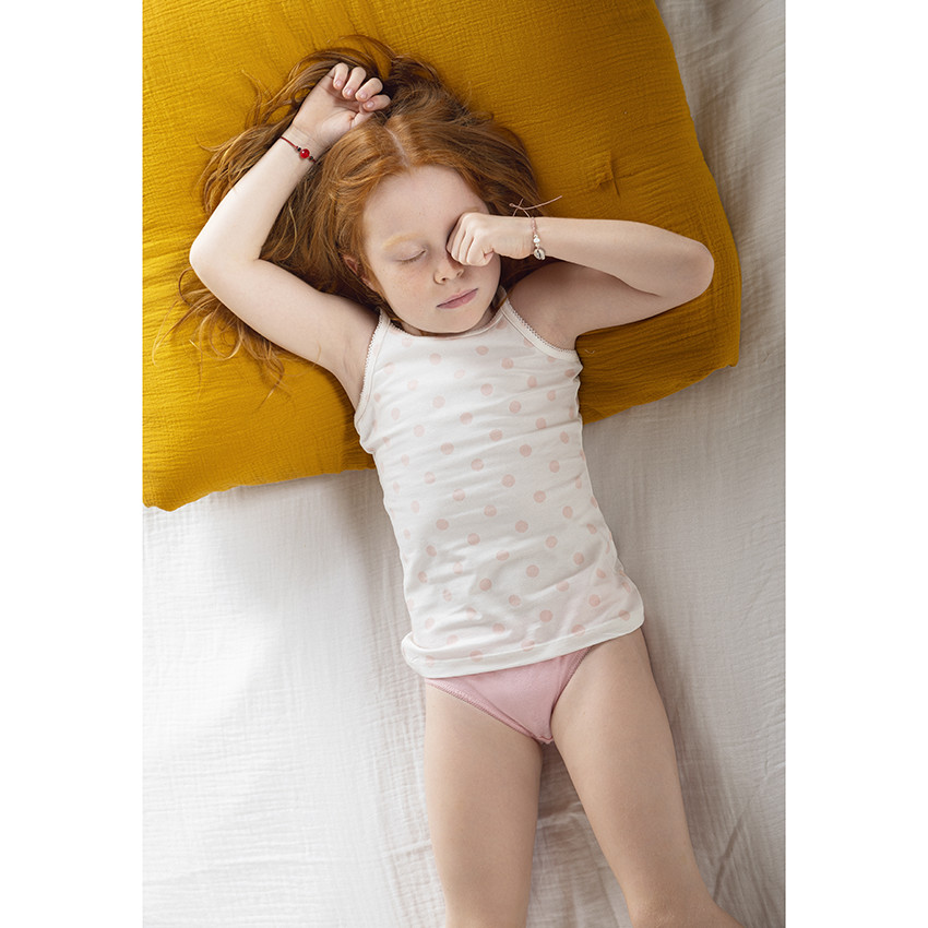 Lot de 3 maillots de corps à bretelles pour fille