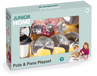 Junior Home Lekesett Gryter & panne 10 Deler