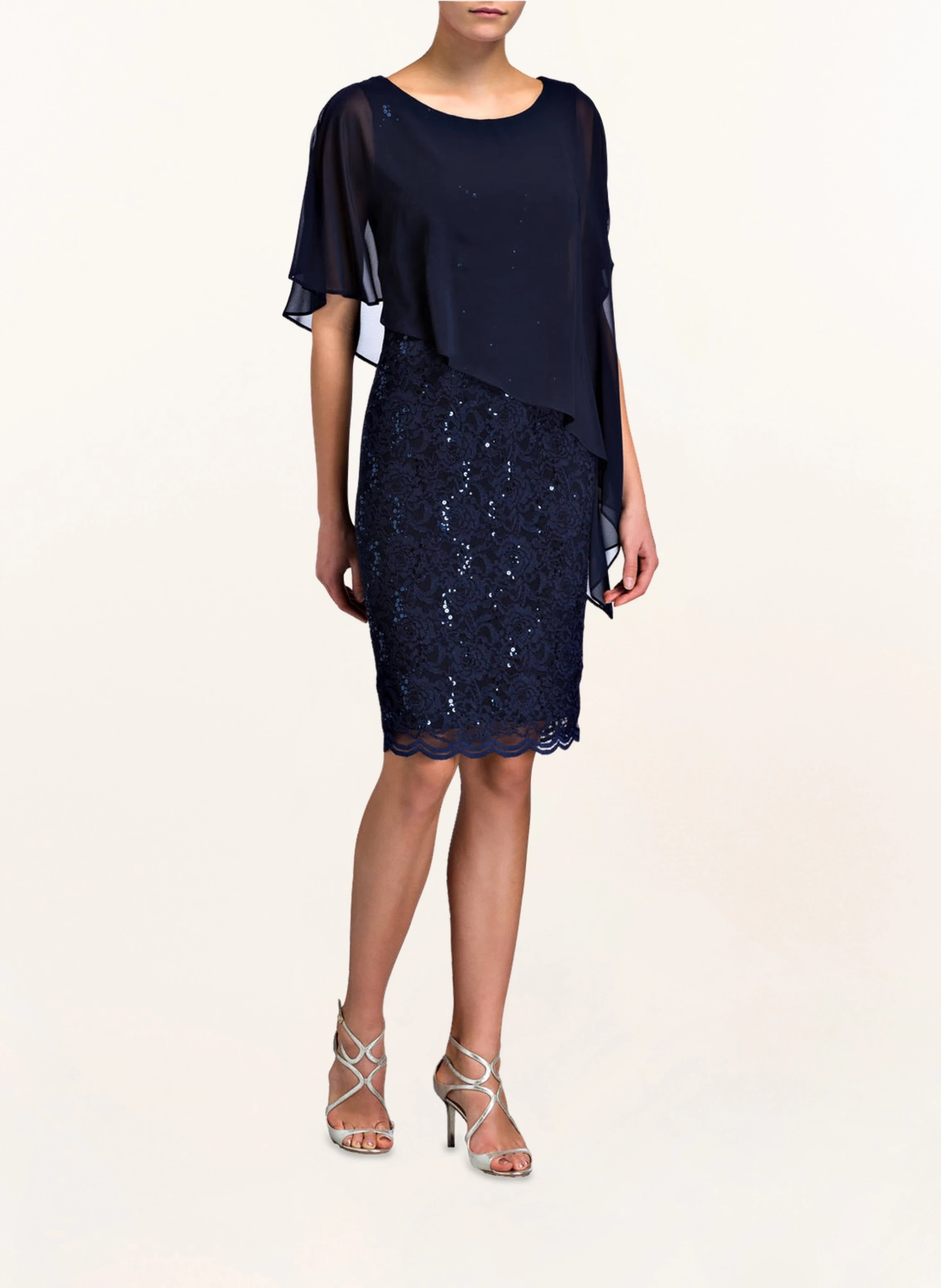 SWING Cocktailkleid mit Spitze