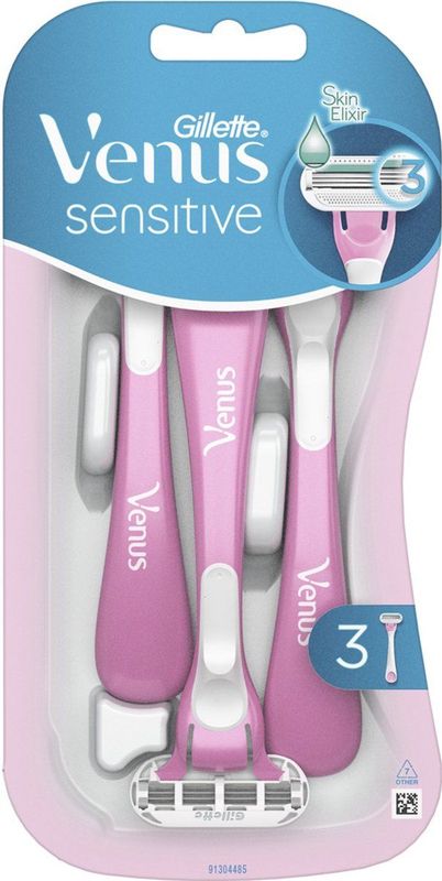 Gillette Venus Sensitive wegwerp scheermesjes - 3 Stuks