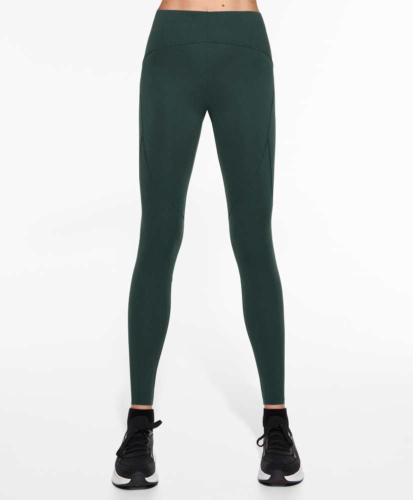 leggings básicas de compressão até o tornozelo