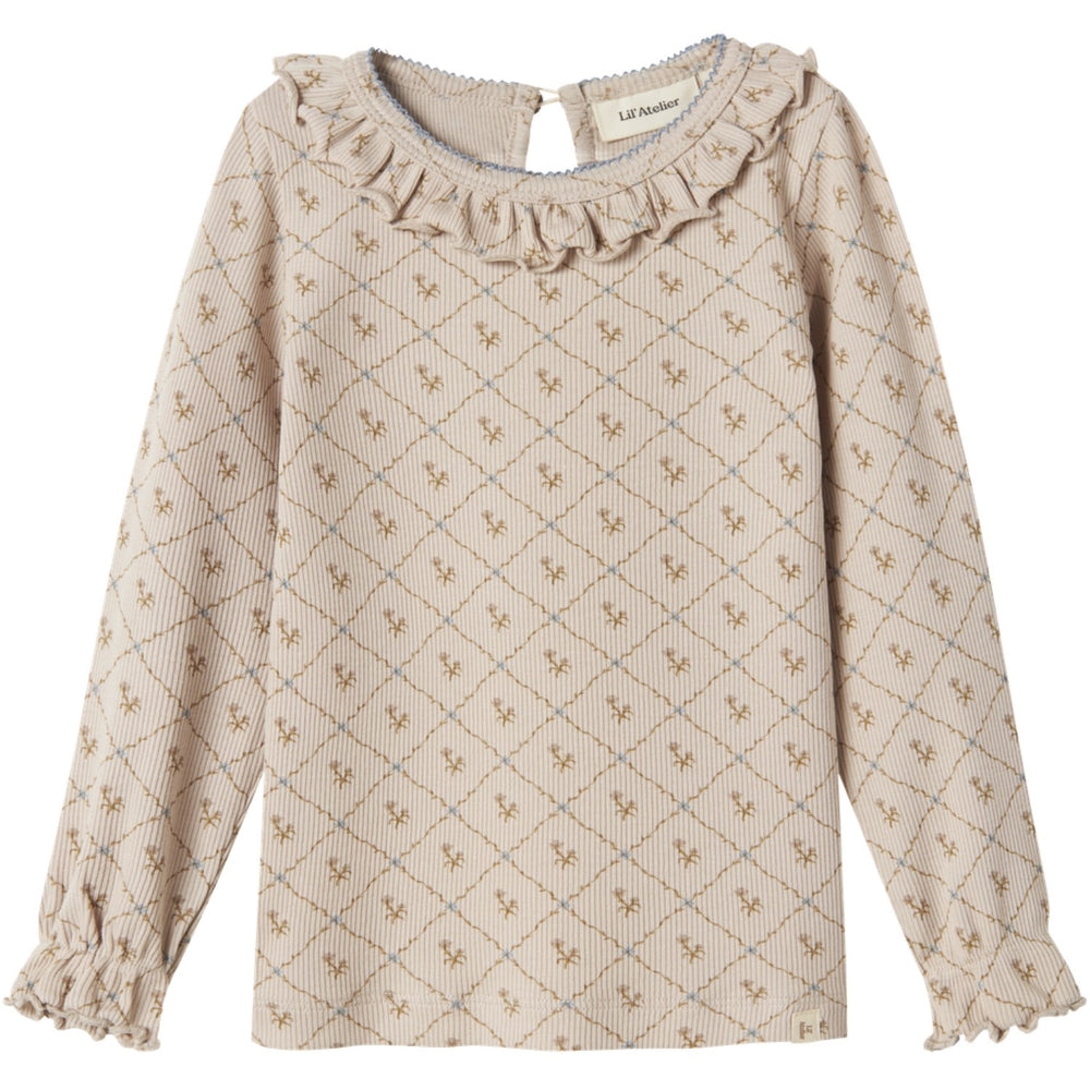 Køb Lil'Atelier Gray Morn Gago Kug Slim Bluse