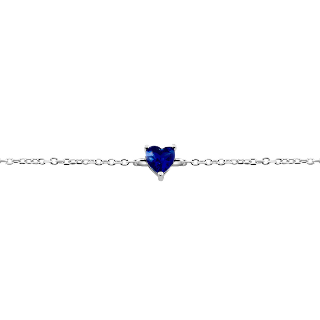 Bracelet Kelvyn Argent Blanc Oxyde