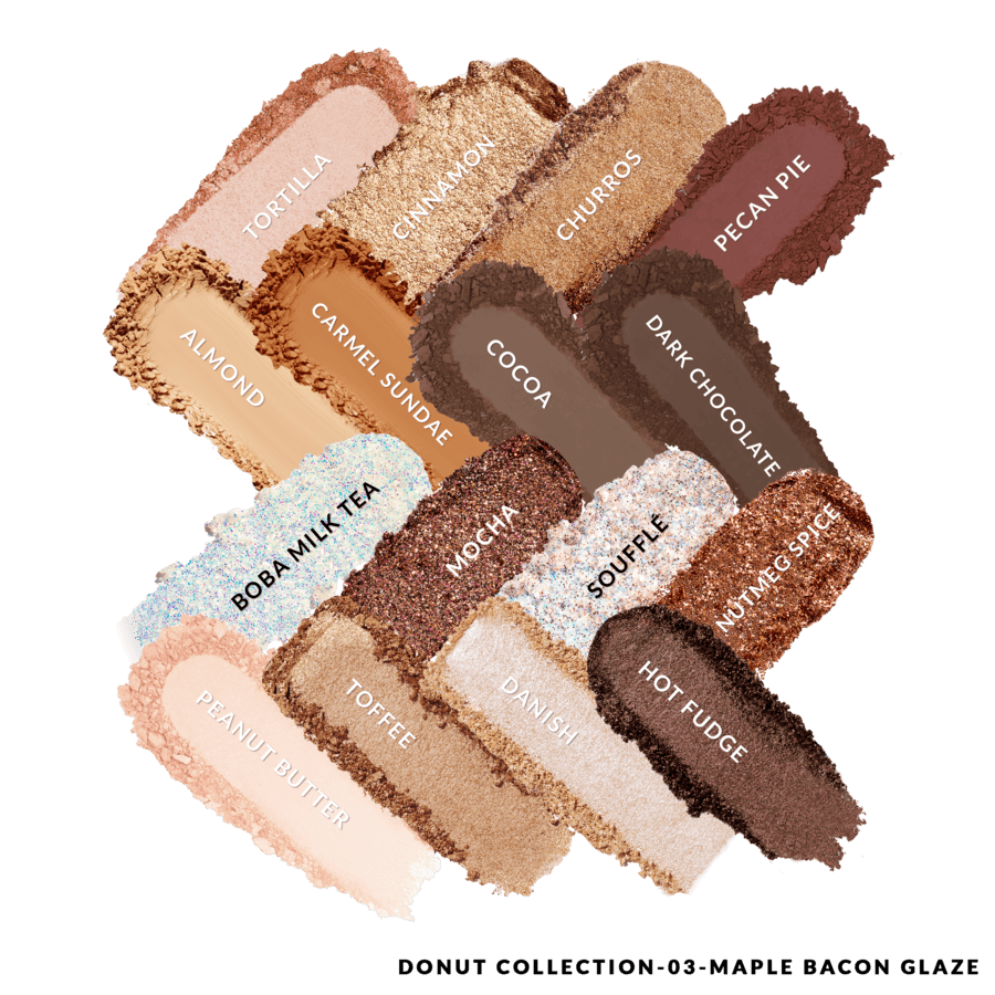 KimChi Chic Donut Collection Eyeshadow Palette Maple Bacon Glaze 12,8g
