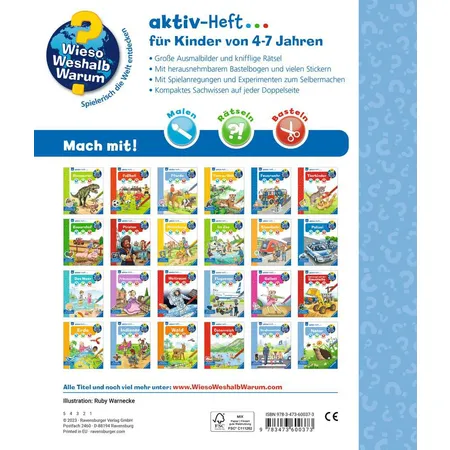 Ravensburger Wieso? Weshalb? Warum? aktiv-Heft: Natur