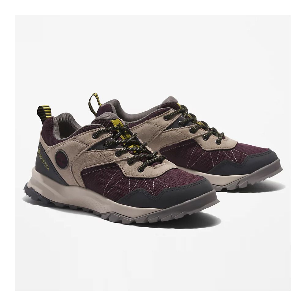 Timberland LINCOLN PEAK GORE-TEX - Chaussures d'approche Femme burgundy mesh w tpe