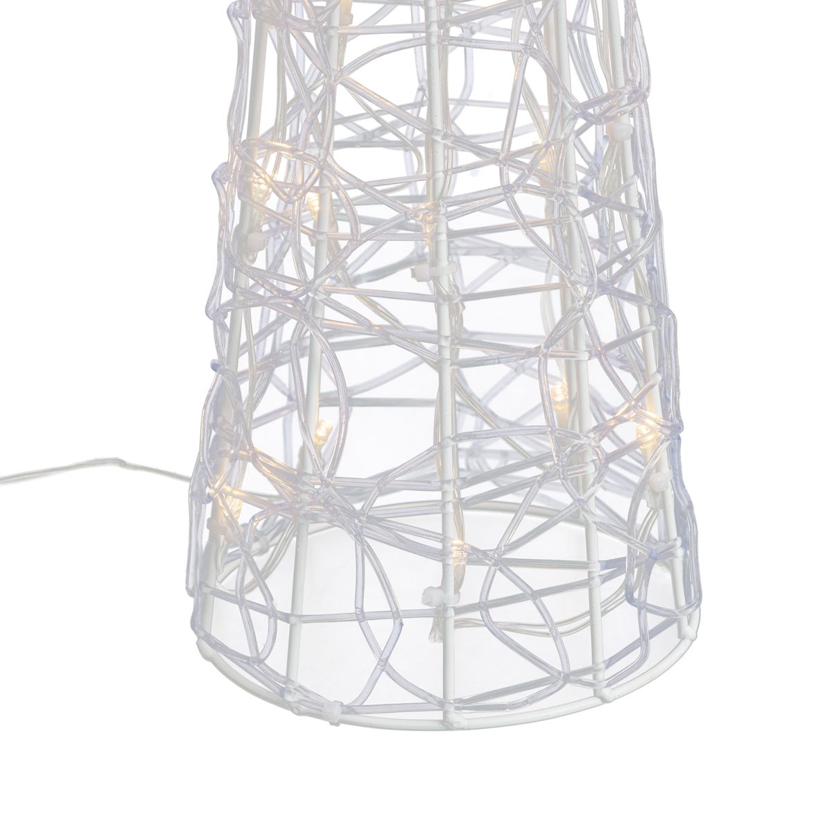 Kerst kerstboom transparant 60cm incl. LED IP44 - Coni