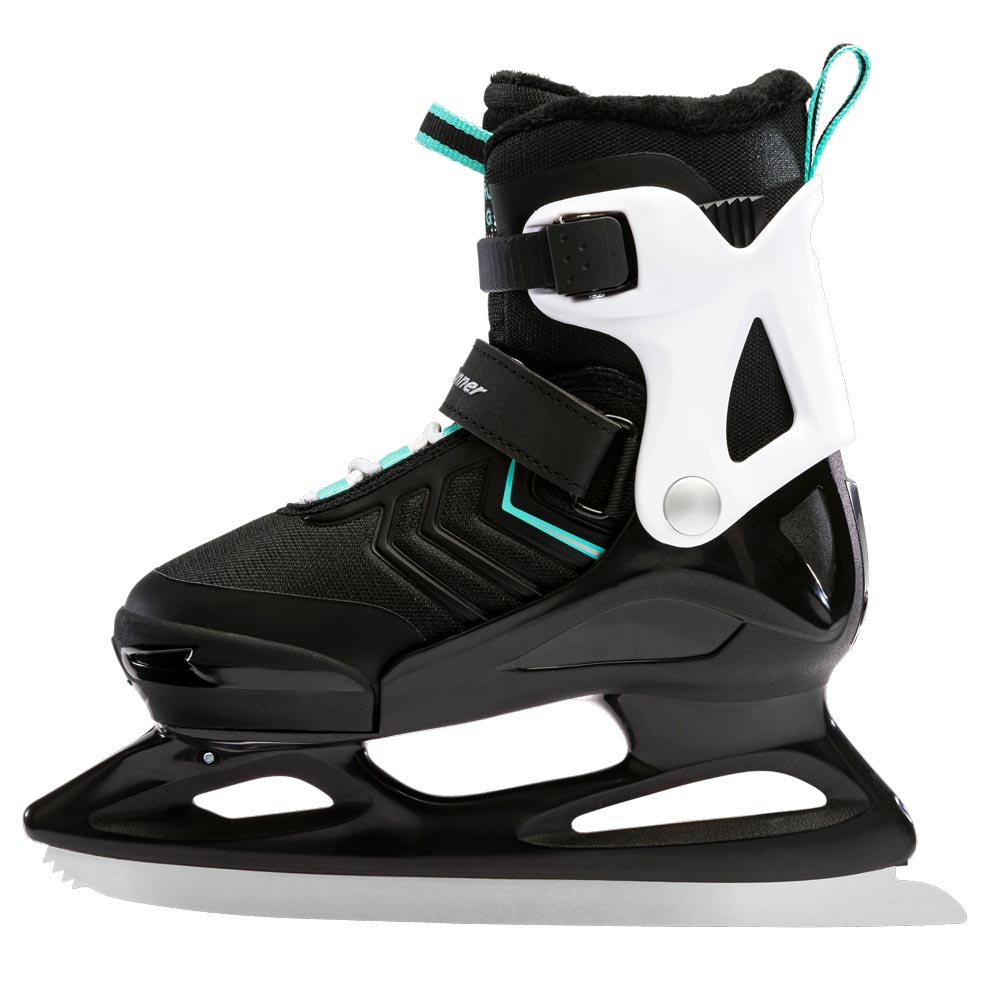 Rollerblade Micro XT Ice Schlittschuhe Kinder black light teal