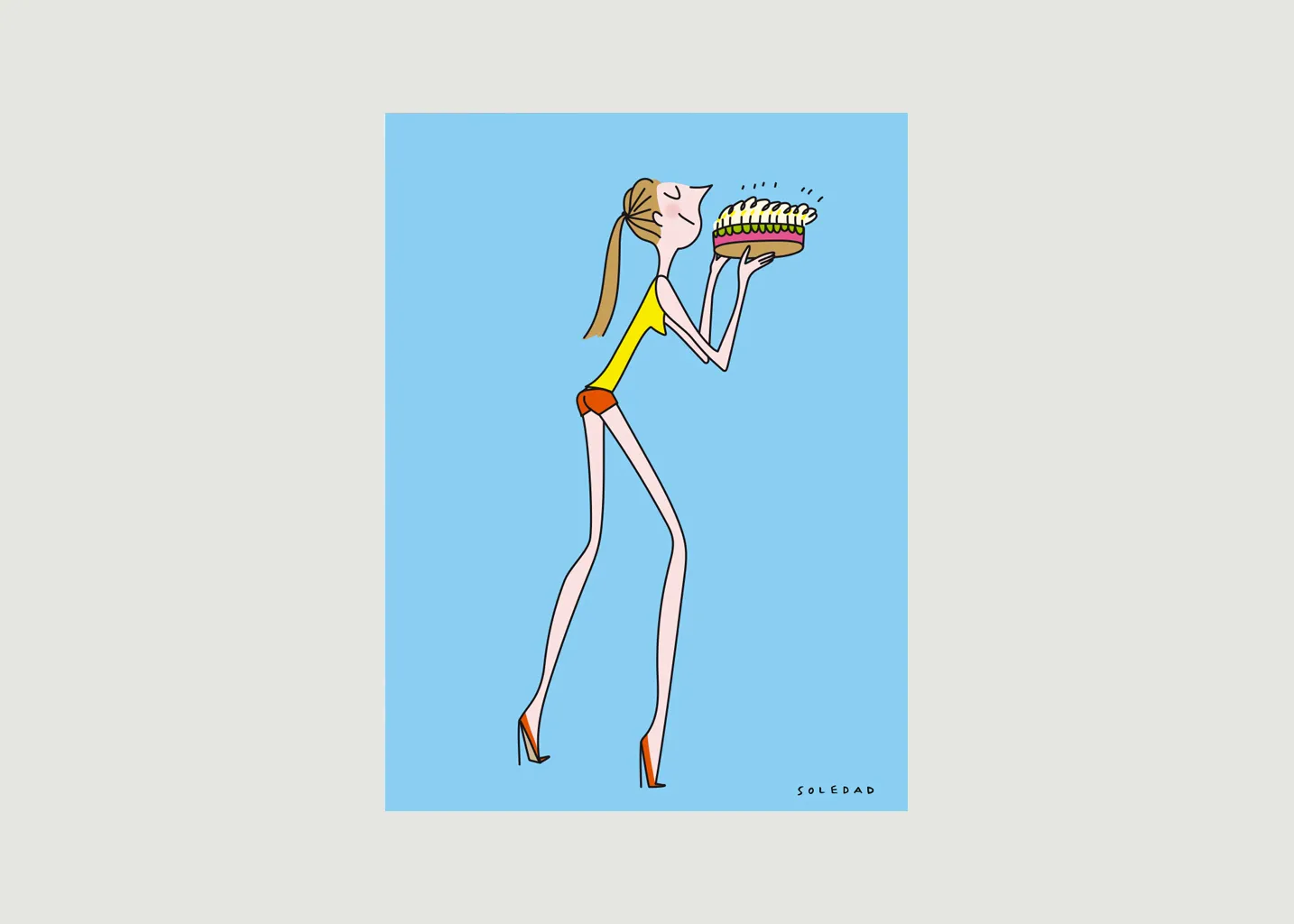 Affiche Soledad Happy Birthday Image Republic