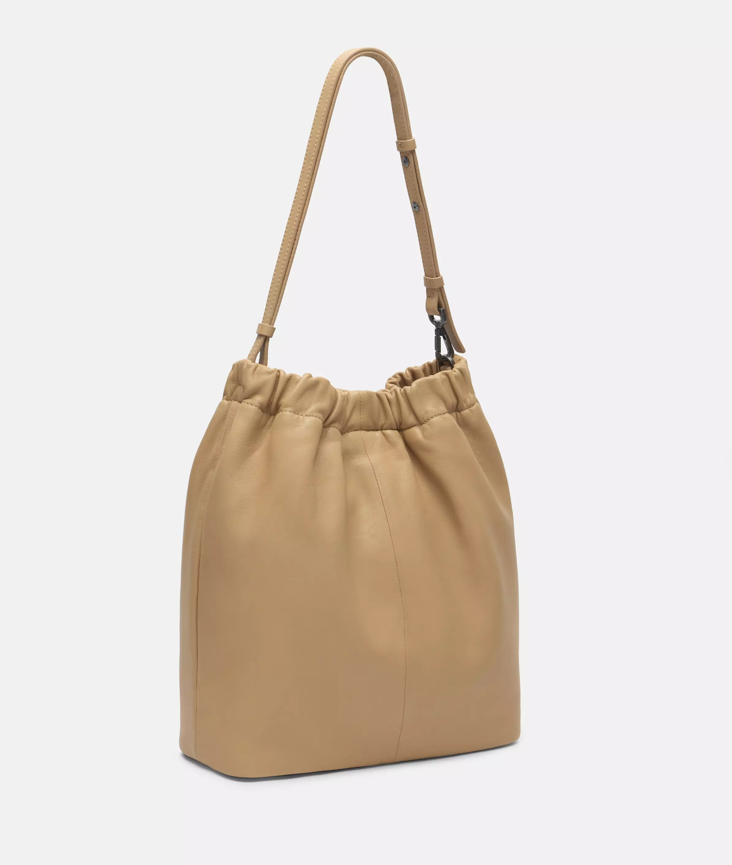 Cloud II Hobo M Spacious hobo bag made from naturally grained leather