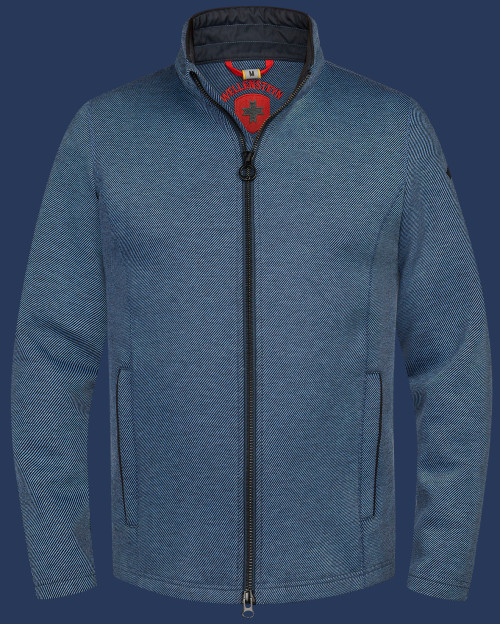 Tampa Men ScubaDotSweat, Denimmelange/Black