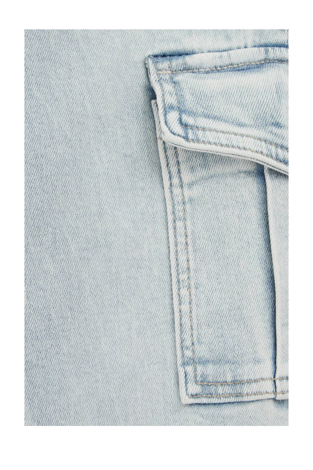 WE Fashion flared jeans light blue denim