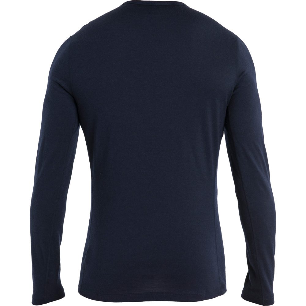 Icebreaker 200 Oasis Crewe Remarkable Longsleeve Herren midnight navy