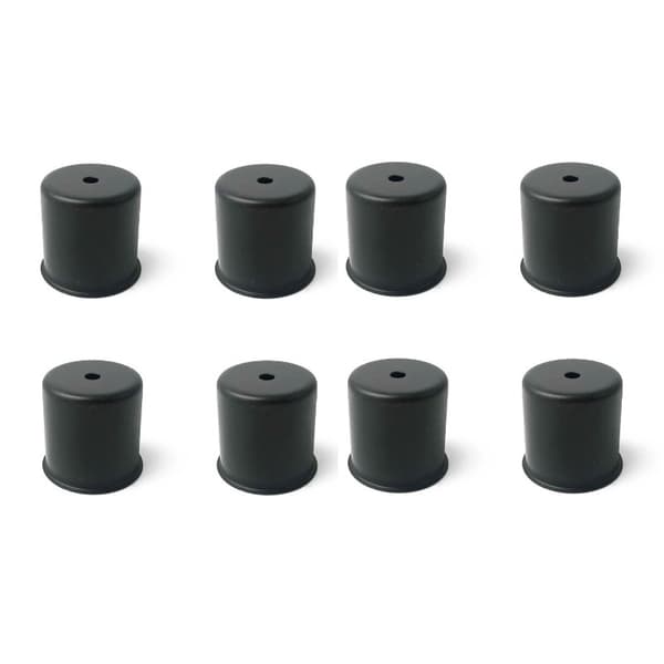 INF 8-pakning med lysestaker for DIY lysestaker Sort