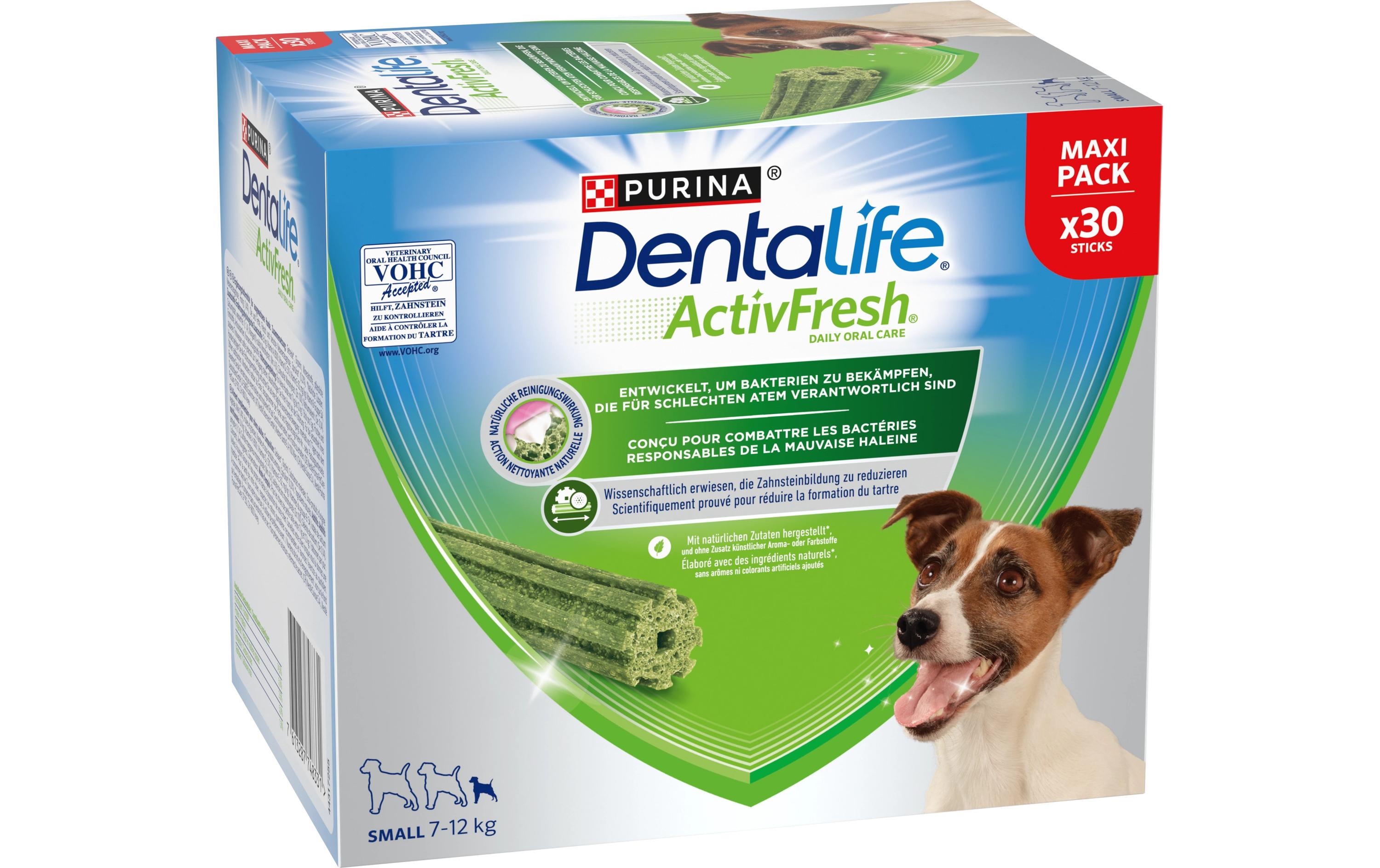 Kausnack ActivFresh Small, 30 SticksZahnpflege-Snack für Hunde