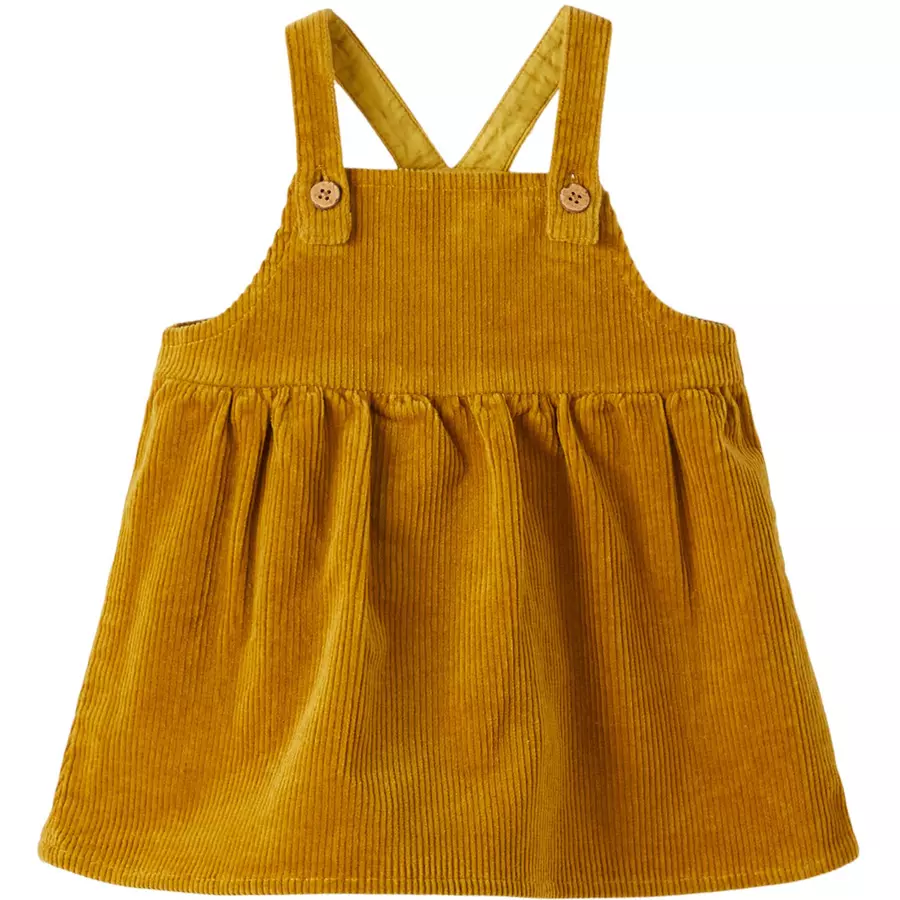 Lil'Atelier Latzkleid Nbftrubino Bronze Mist