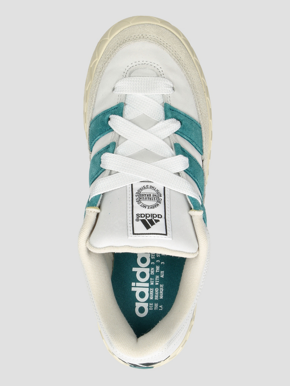 adidas Skateboarding Adimatic Skate Shoes ftwwht/legtea/alumin