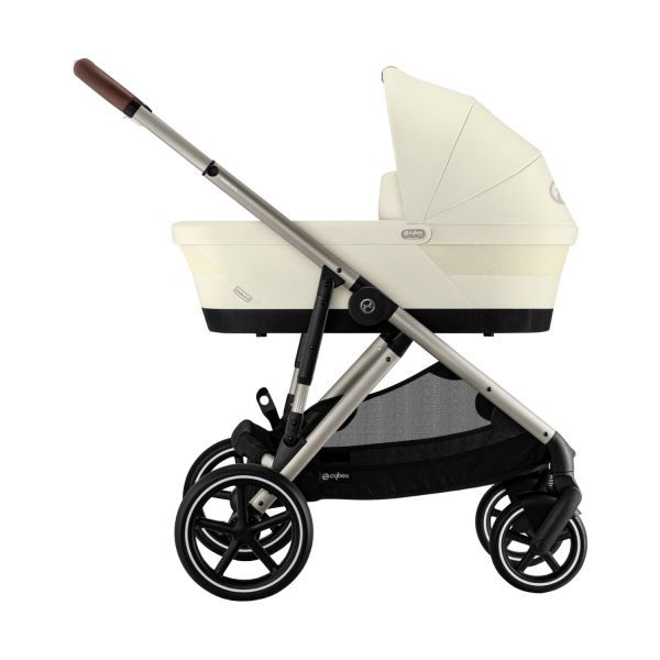 Cybex Gazelle S Kinderwagen 4-in-1 - Taupe - Seashell Beige | Cybex Cloud G i-Size Plus Autostoeltje | Cybex Base G - Black