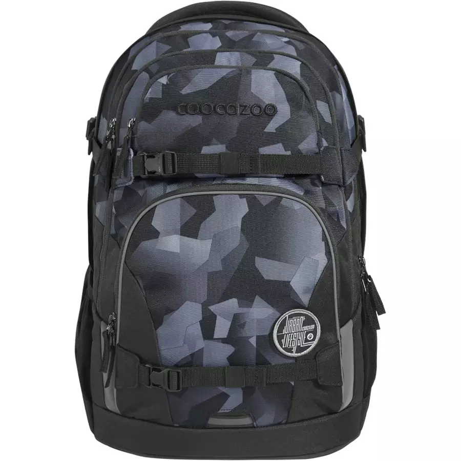 Coocazoo Porter - Schulrucksack 44 cm Grey Rocks