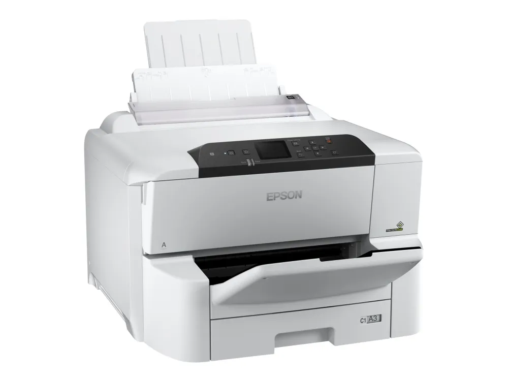 Epson WorkForce Pro WF-C8190DW - Printer - farve - Duplex - blækprinter - A3 - 4800 x 1200 dpi - op til 24 spm (mono) / op til 24 spm (farve) - kapacitet: 335 ark - Gigabit LAN, NFC, USB 3.0, USB 2.0 vært, Wi-Fi(ac)
