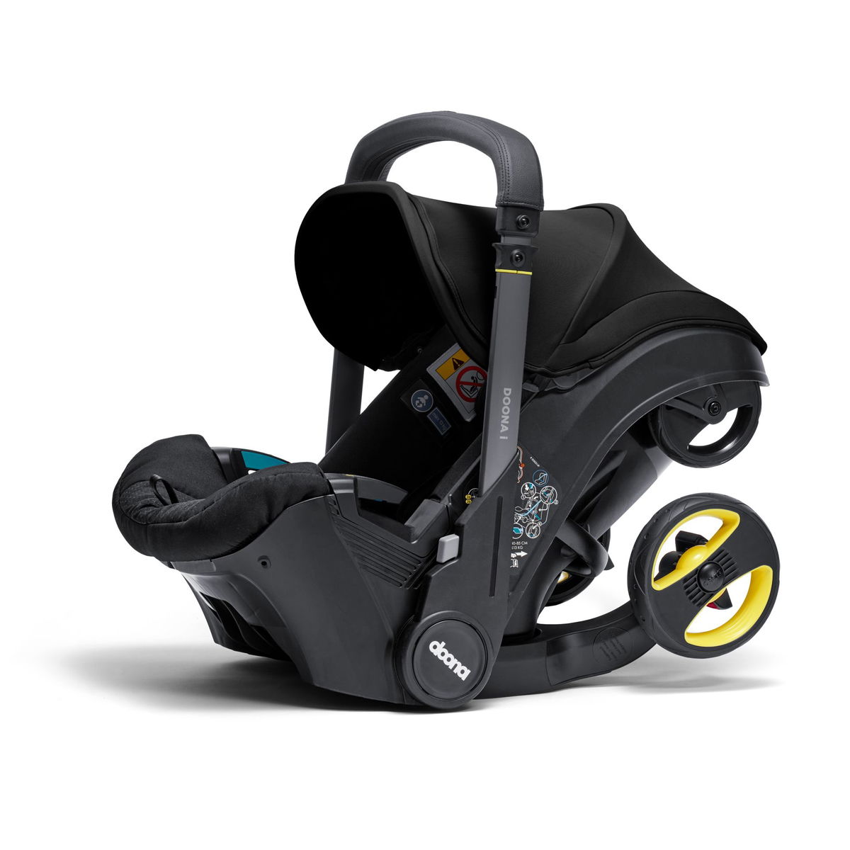 doonadoona   i mit Isofix Basis nitro black