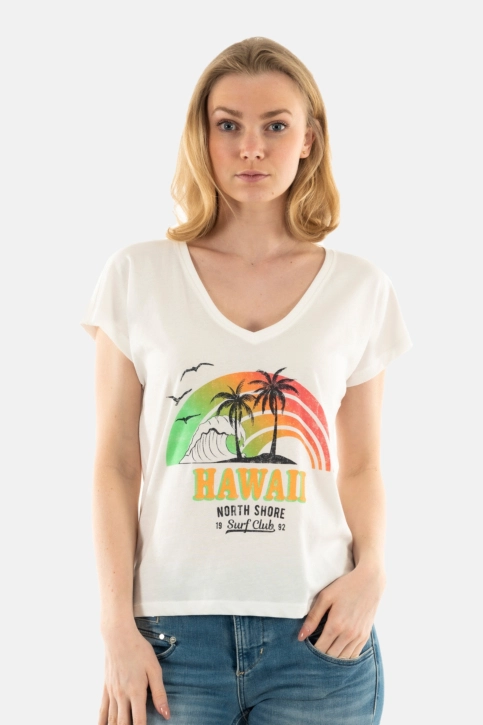 Tee shirt only mila cloud dancer hawai