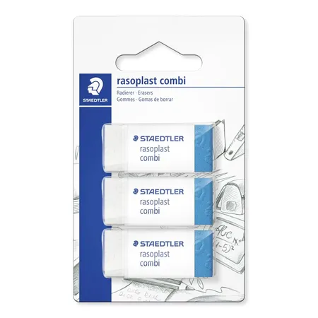 STAEDTLER® rasoplast combi 526 BT Radierer 3er Packung