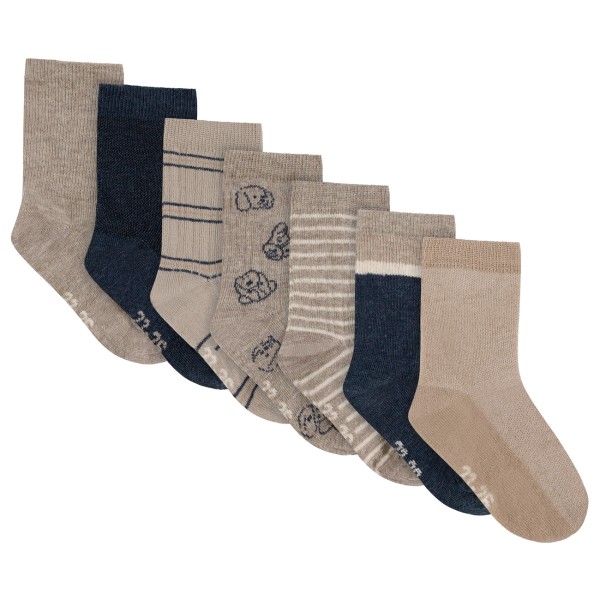Minymo - Kid's Socks with Pattern 7-Pack - Chaussettes multifonctions
