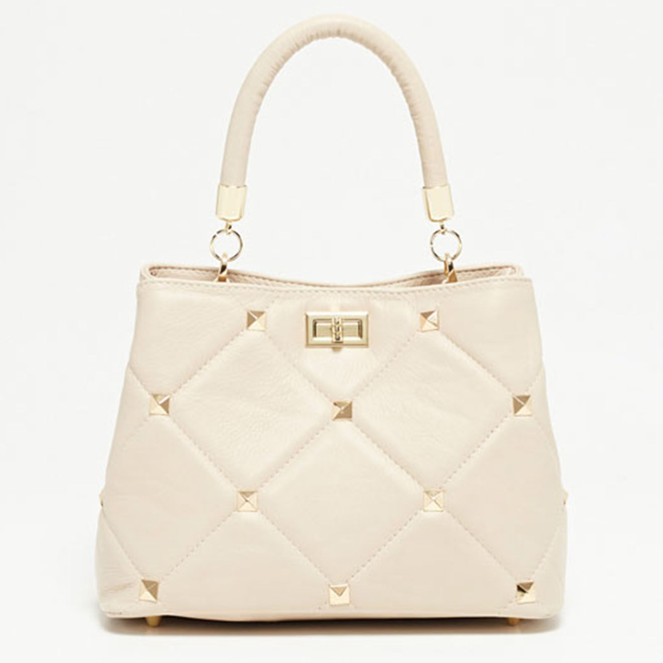 Christian Laurier Sac à main en Cuir Ayden beige - 28x21x16 cm