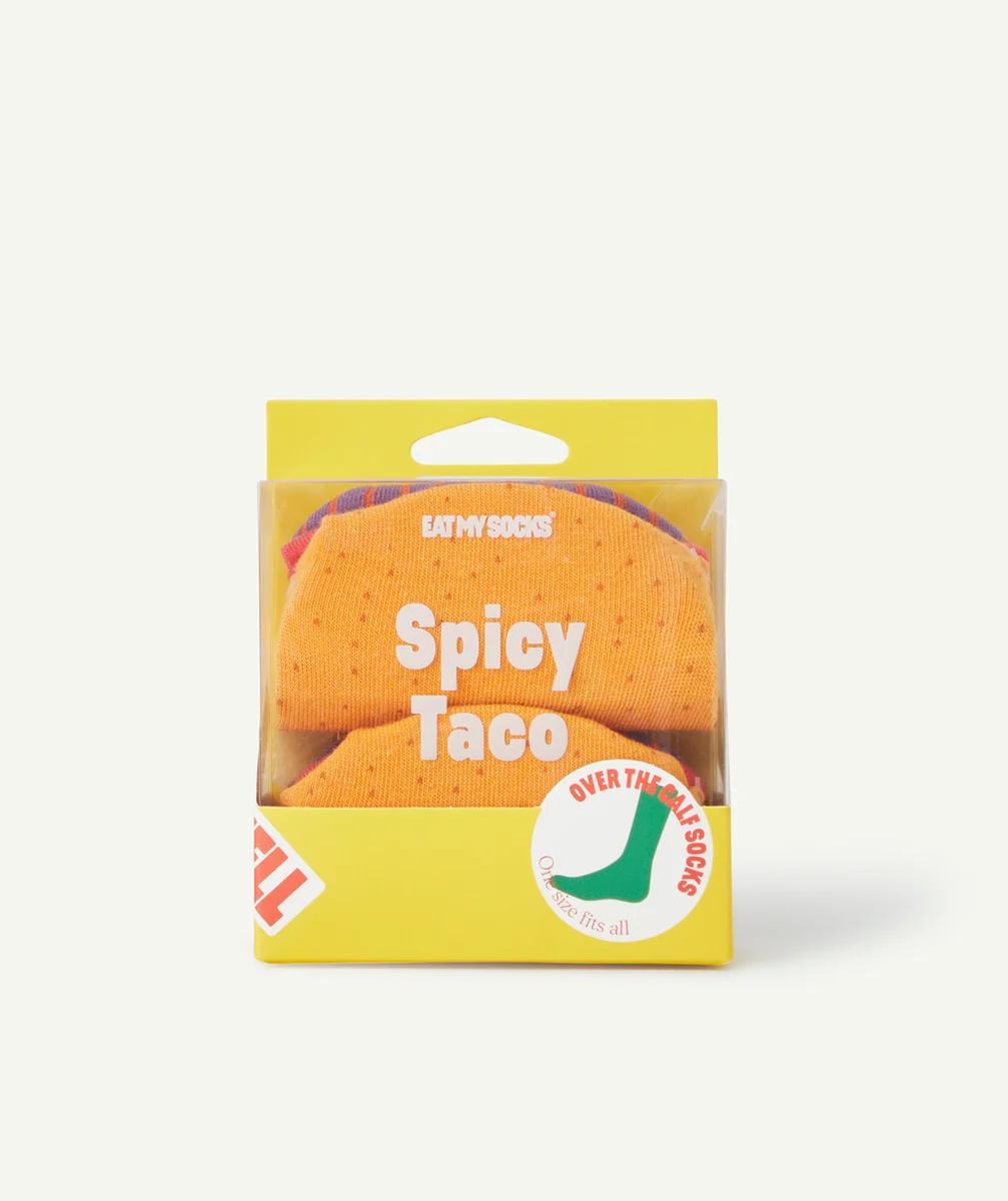 EAT MY SOCKSPAIRE DE CHAUSSETTES SPICY TACO