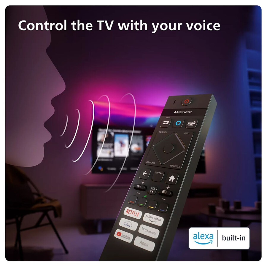 Philips The Xtra 65PML9049- TV Mini Led 4K UHD HDR - 164 cm
